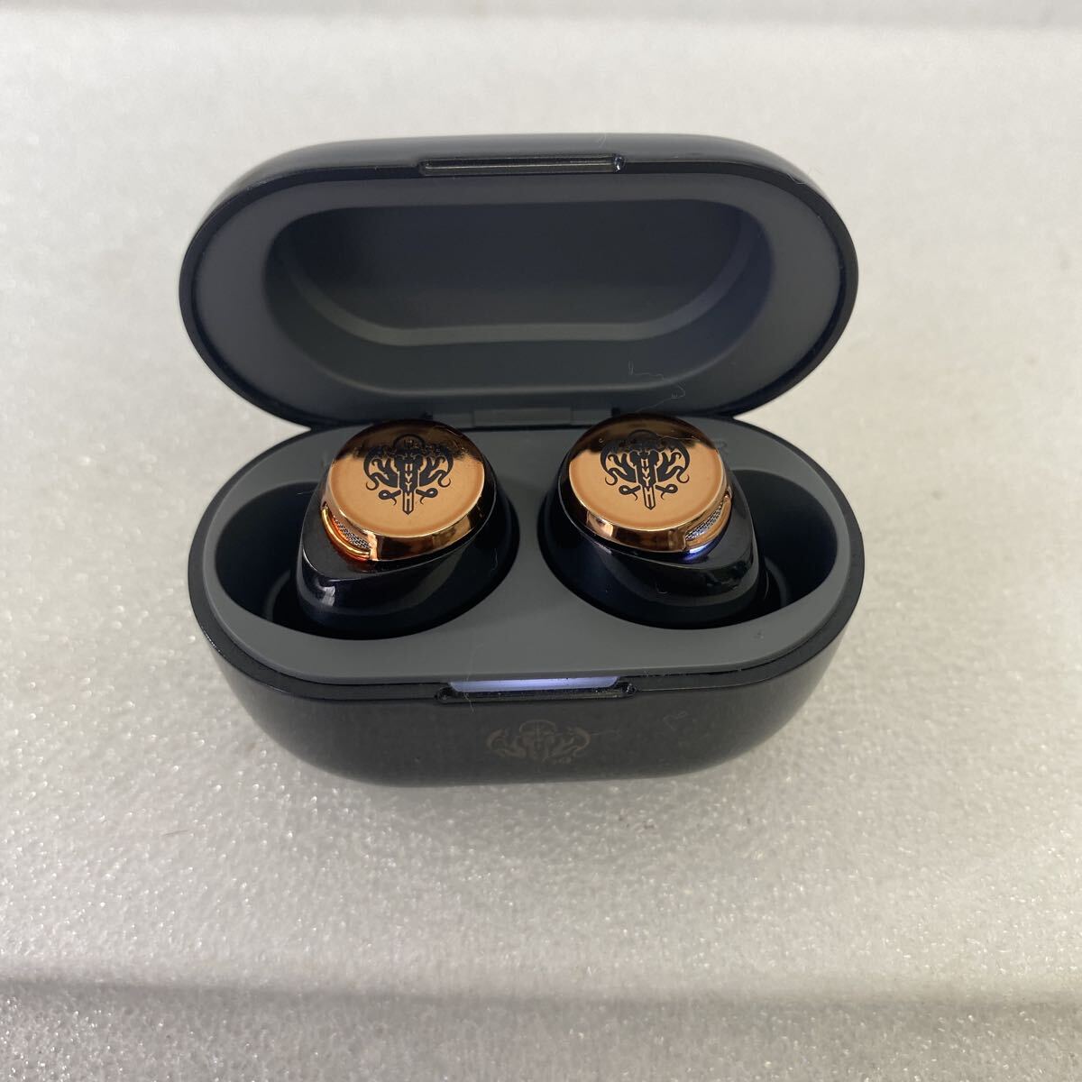 【リセット済み】 AVIOT English -MYth- コラボ ホロライブ ワイヤレスイヤホン ブラック Bluetooth ノイキャン 型番：TE-V1R-HEN 