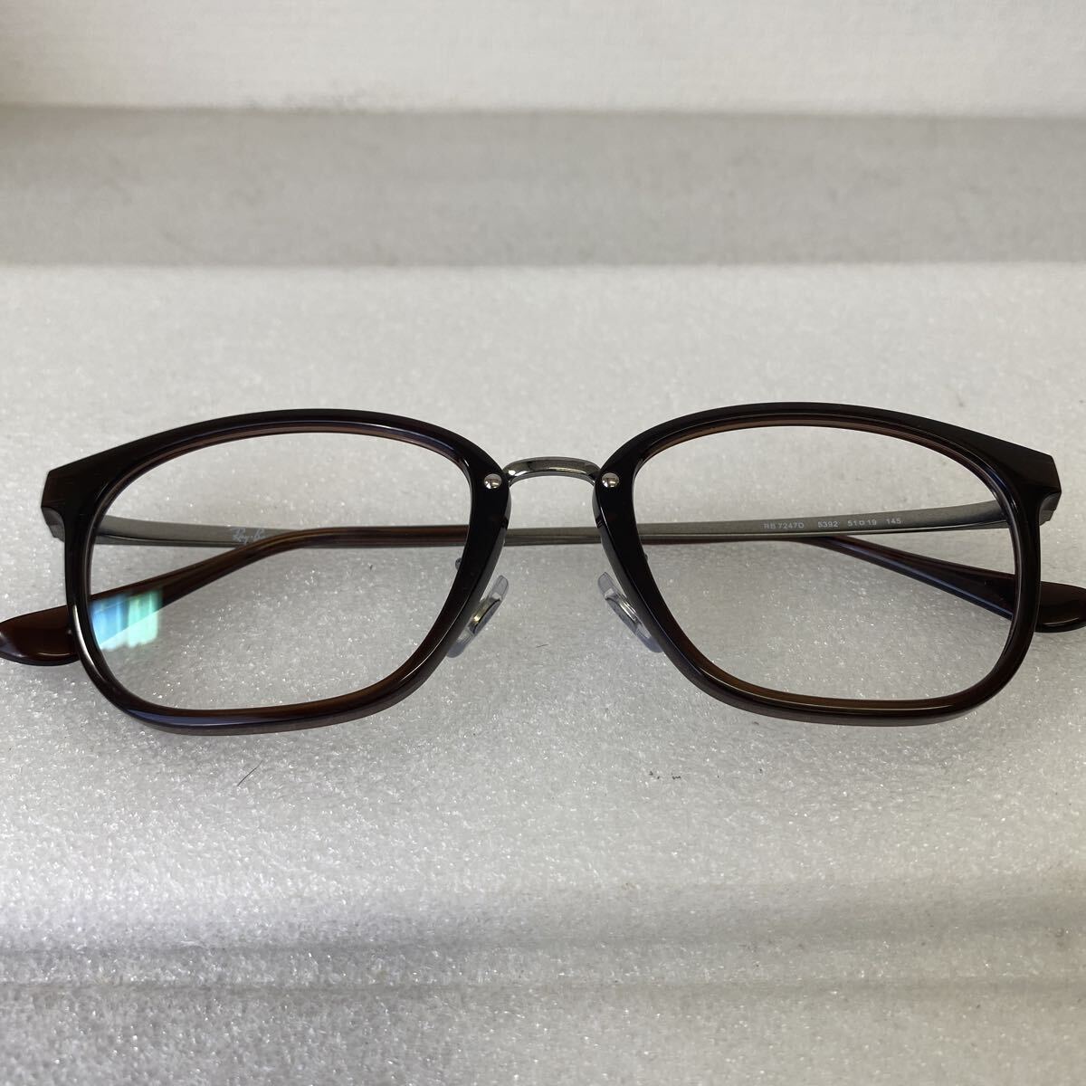 【Ray-Ban】 メガネ メガネフレーム 度入り RB7247D 5392 51-19 145