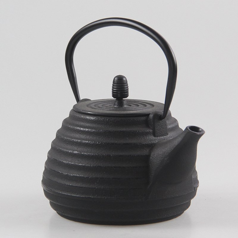 鉄瓶 南部鉄器 1000ml 急須 やかん・ケトル ih直火対応 鉄びん 茶こし付き 鉄分補給 ティーポット 伝統工芸品 贈り物 家庭用鉄ケトル