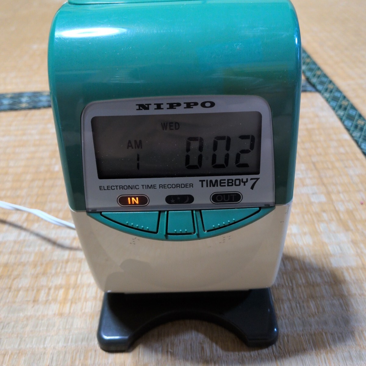 ニッポー　タイムボーイ7 タイムレコーダー