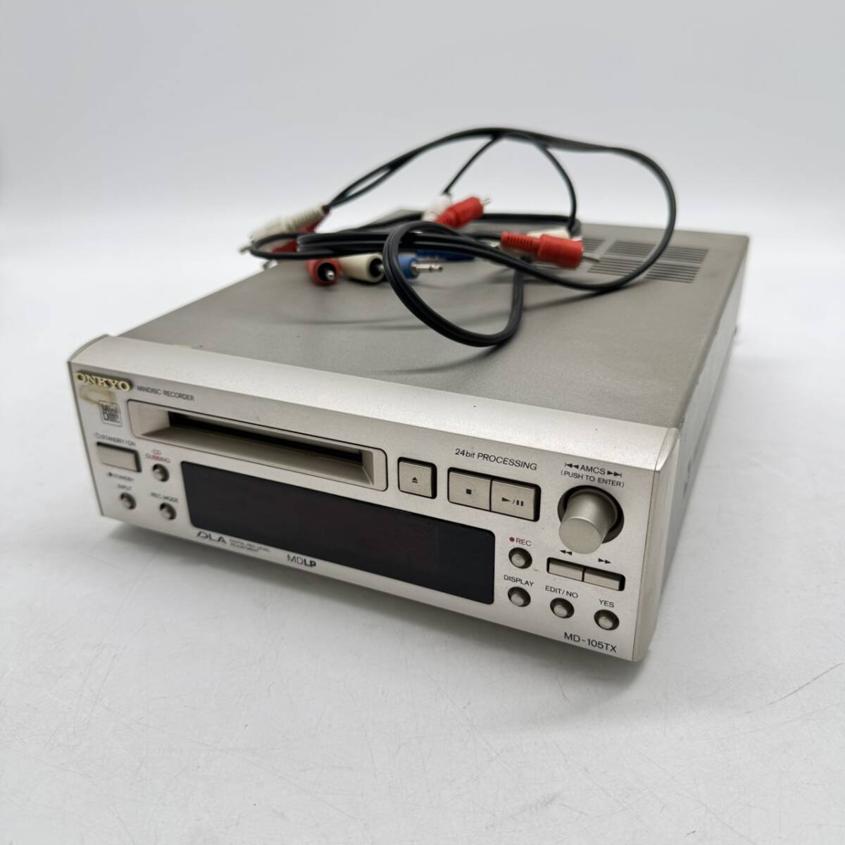 【通電確認済】ONKYO MDレコーダー T71-8-2