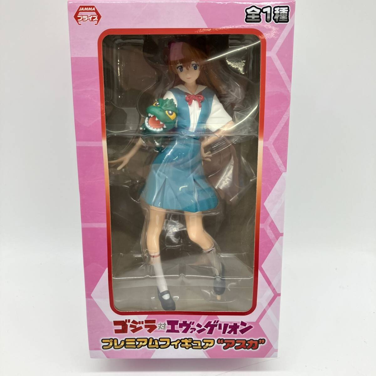 【未開封】ゴジラ対エヴァンゲリオン プレミアムフィギュア “アスカ” T80-4-2