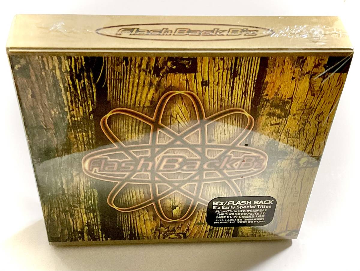 未開封　B'z　Flash Back　初回生産限定/スペシャルBOX仕様/2CD　　　SH17