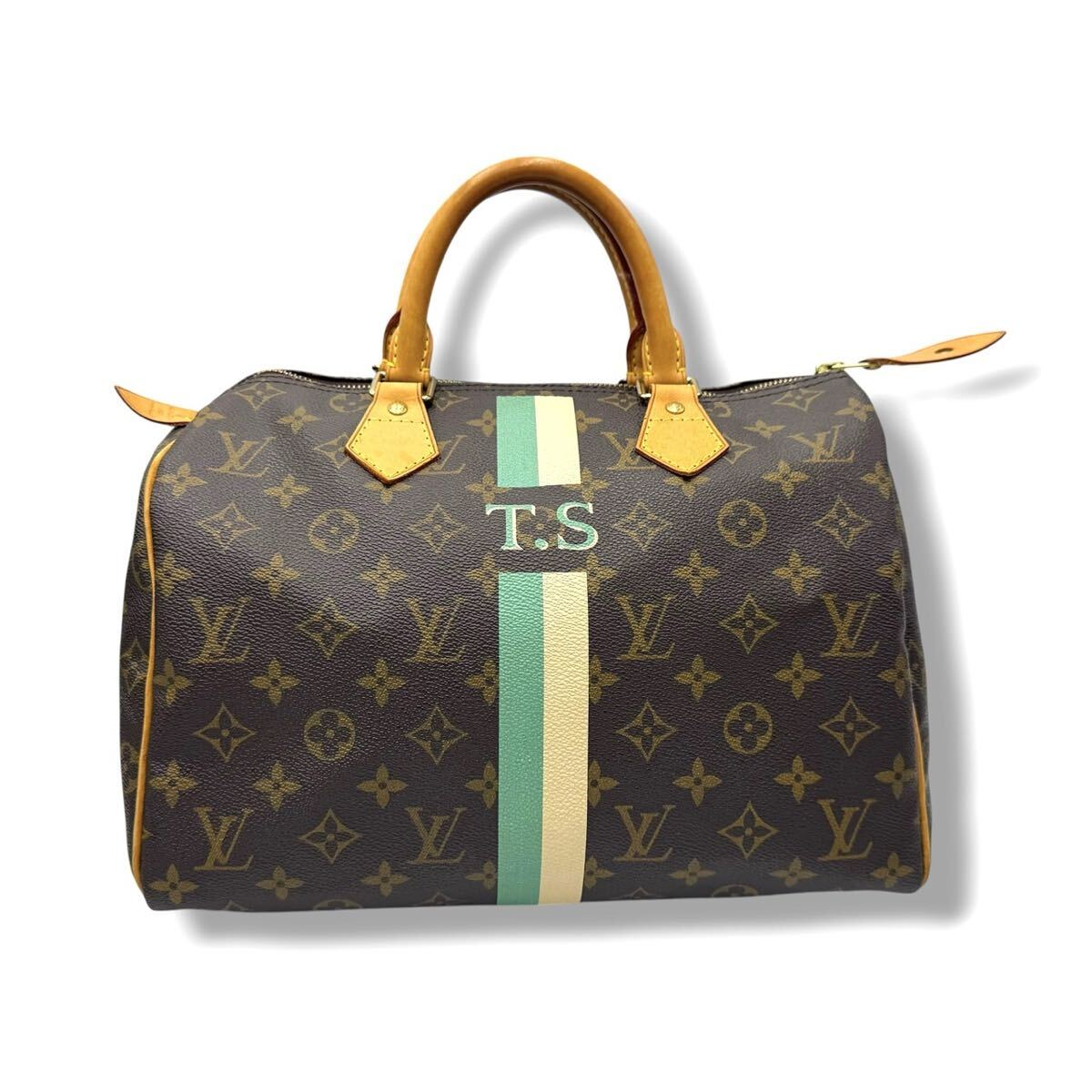 LOUIS VUITTON ルイヴィトン モノグラム マイLVヘリテージ スピーディ30 ボストンバッグ ハンドバッグ