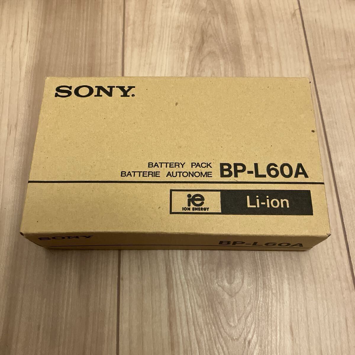 SONY BP-L60A 業務用カメラバッテリー　リチウムイオンバッテリー　 プロ用　未使用品　①