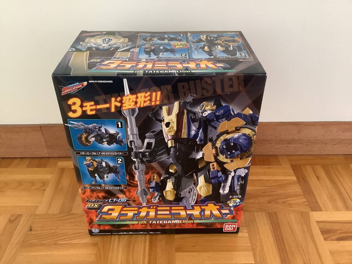 特命戦隊ゴーバスターズ　DXタテガミライオー☆未開封品です♪