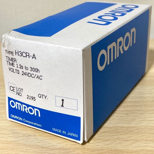 【未使用品】 OMRON H3CR-A タイマー