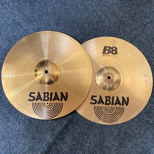 SABIAN B8 14インチ ハイハットシンバル セイビアン