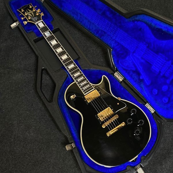 Gibson USA Les Paul Custom 1987年製 Ebony Black Beauty ギブソン レスポール カスタム ロケットケース付 エレキギター