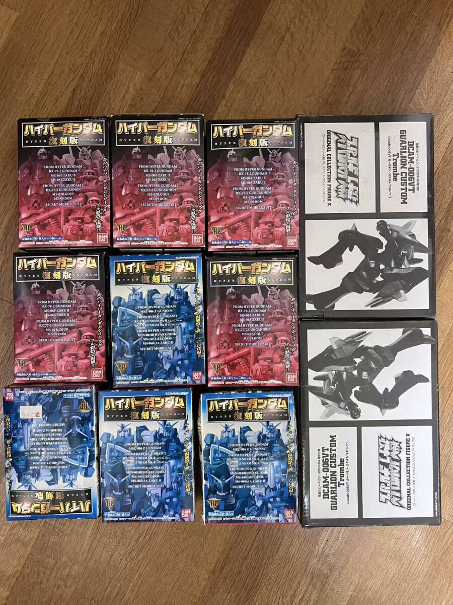 ガンダム スーパー ロボット大戦 フィギュア 食玩 未開封 11点 まとめて ハイパーガンダム ガーリオン トロンベ L18