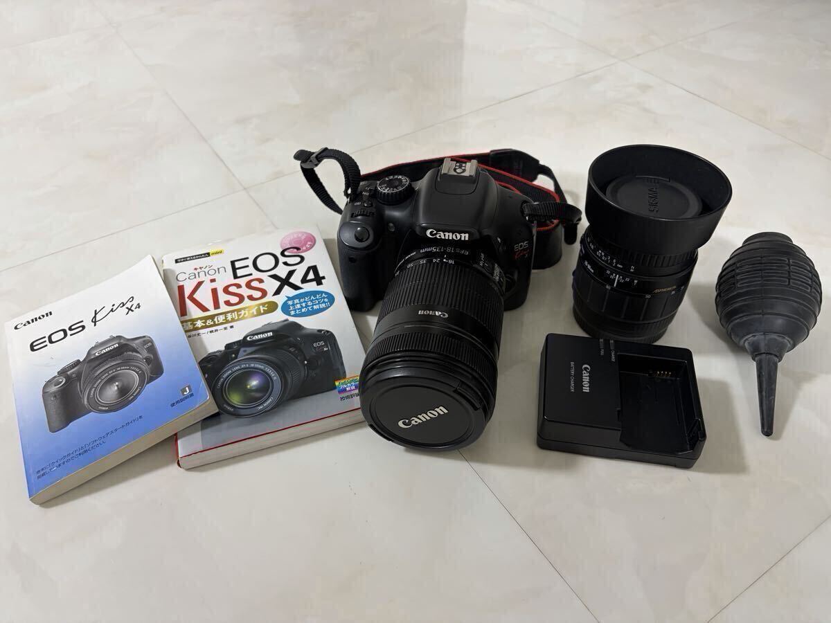 Canon EOS Kiss X4 デジタル一眼レフカメラ レンズキット 付属品多数