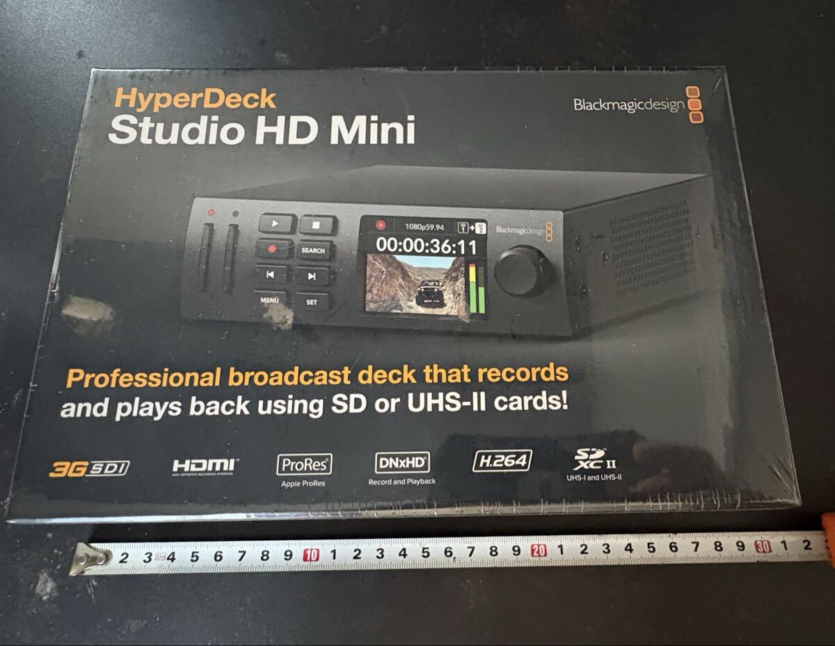 新品未開封 Blackmagic Design HyperDeck Studio HD Mini HD収録器
