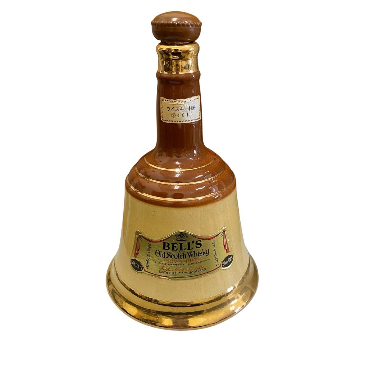 1989 1円〜 未開栓 訳あり BELL'S ベルズ オールド スコッチウイスキー 総重量1305g Old Scotch Whisky 陶器ボトル 古酒 洋酒 現状品 