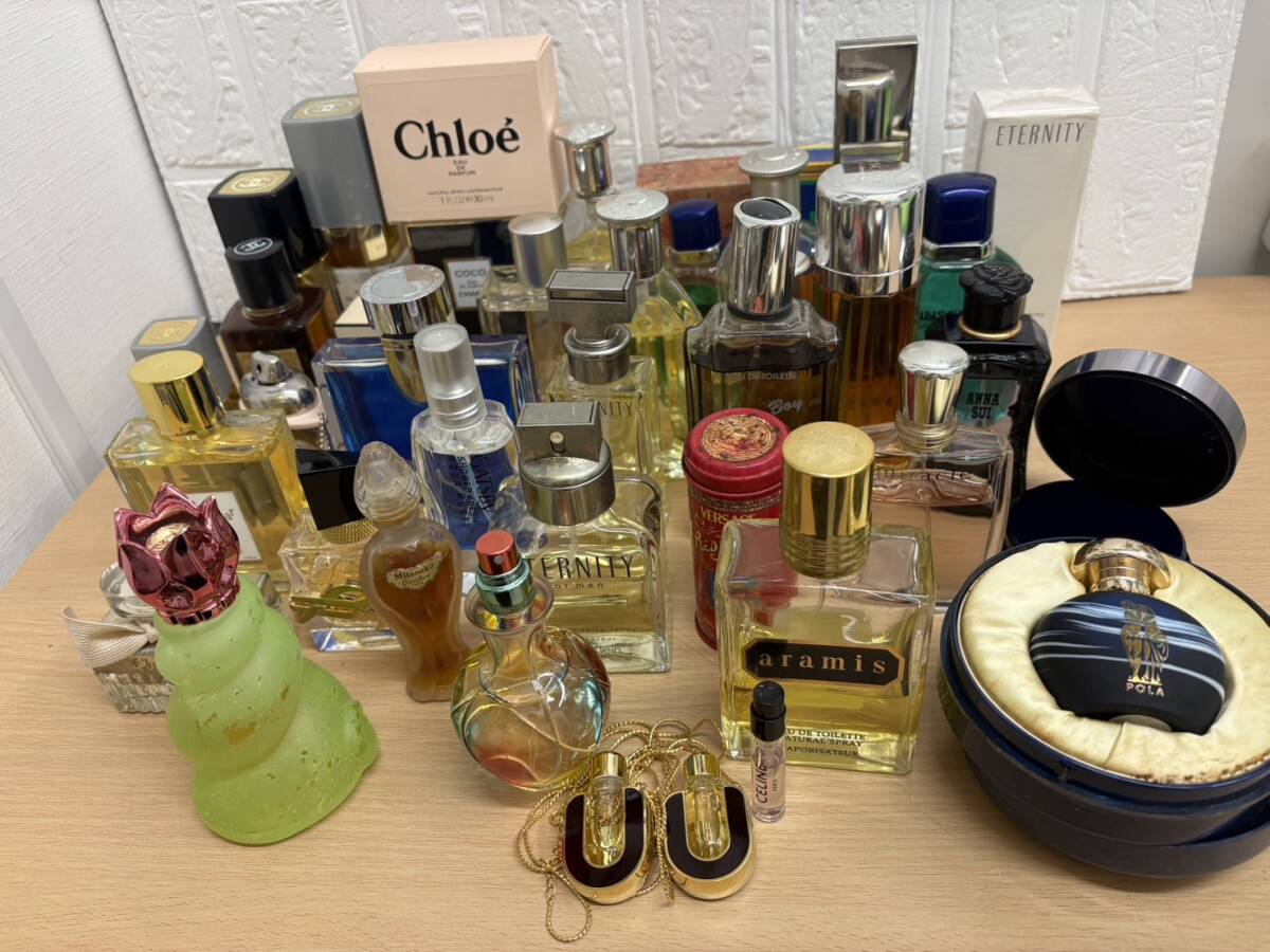 【3467 0805】大量　香水おまとめ　未使用　開封済み　中古品　フレグランス　CHANEL ブルガリ　