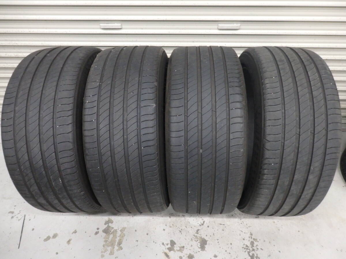 良質 ミシュラン eプライマシー 235/45-21 235/45R21 4本SET 2024年製 バミ溝 現行クラウン スポーツ クロスオーバーなど