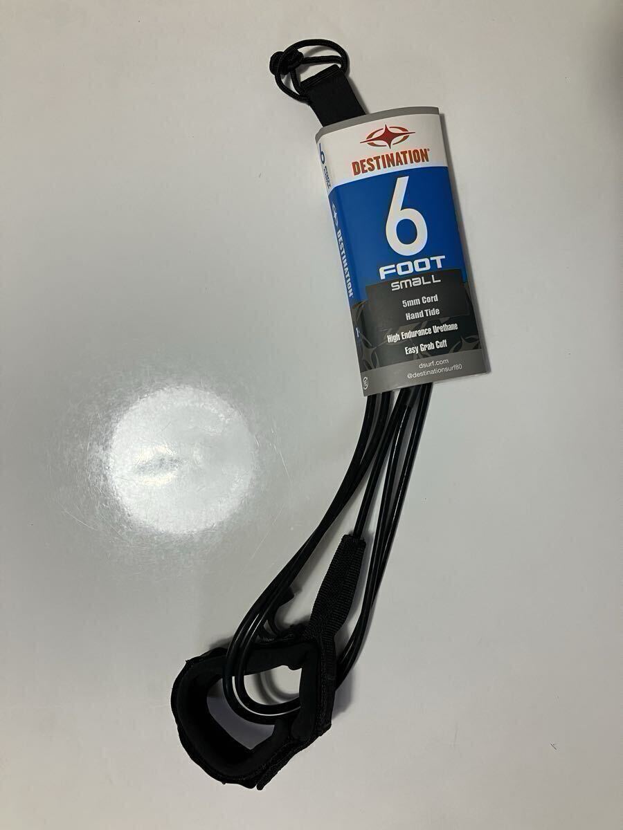 DESTINATION SURF/ディスティネーション サーフ 6'/6フィート HAND TIDE LEASH/バンド タイド リーシュ 未使用品 オマケ付き