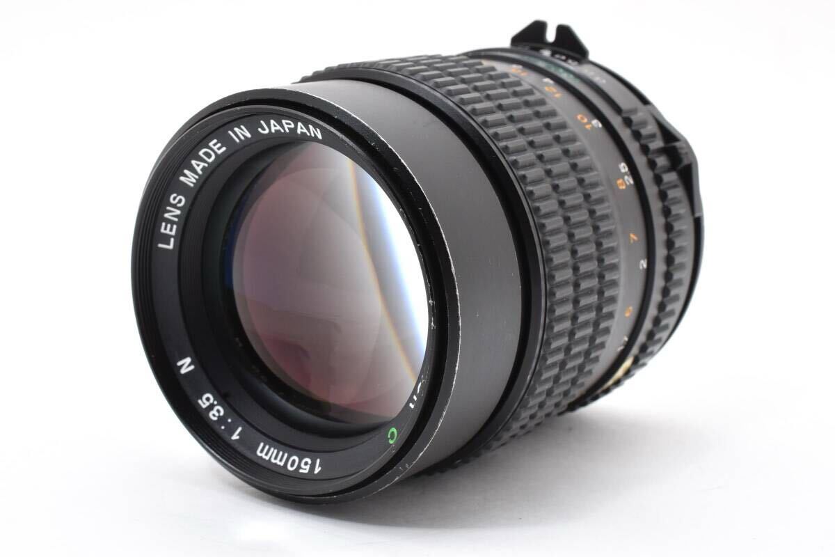 【良品】Mamiya マミヤ Sekor C 150mm f/3.5 N オールドレンズ MF #2954922