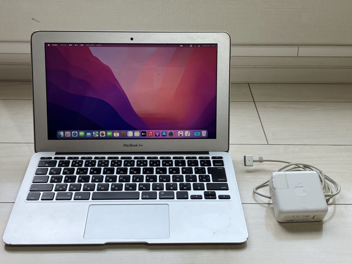 Apple MacBook Air 11インチ 2015 メモリ 8GB SSD 128GB バッテリー交換済み 正常 A1466
