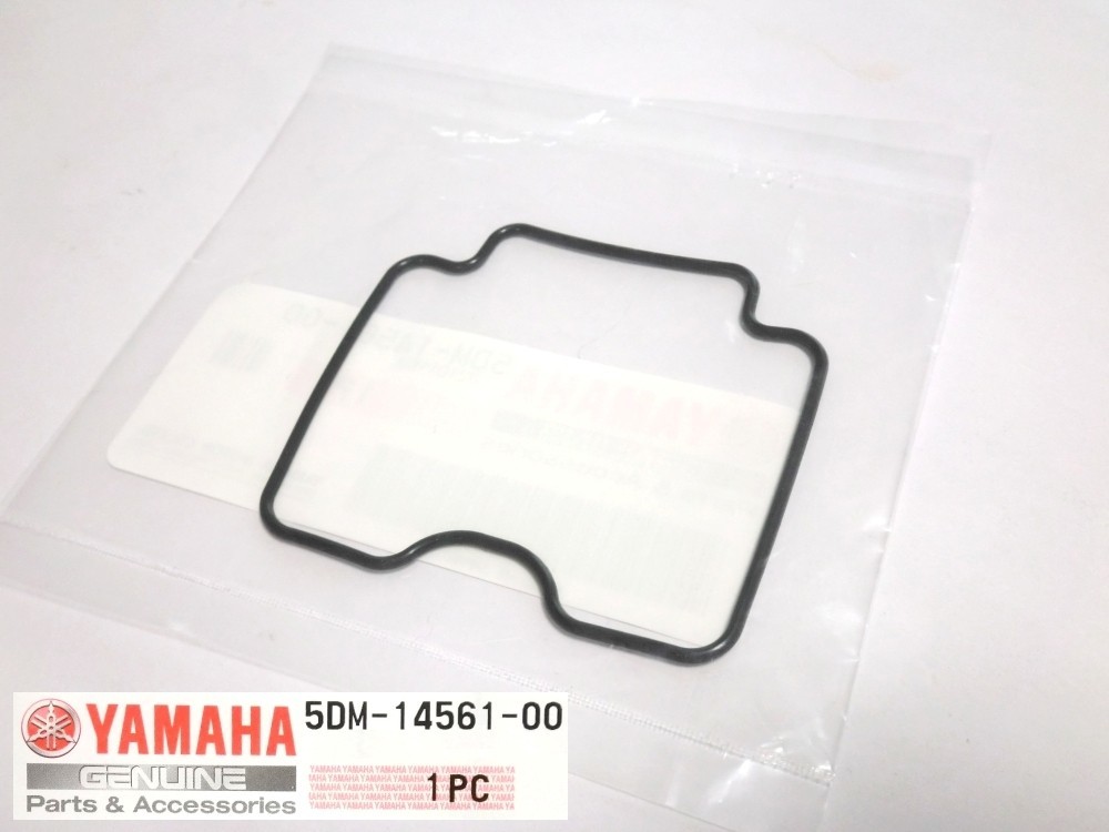 ★5DM-14561-00 ガスケットフロ－トチヤンバ ☆2/ 純正 2001～2009：BSR33キャブ 負圧式排ガス対策 SR400/500 キャブ フロート ガスケット