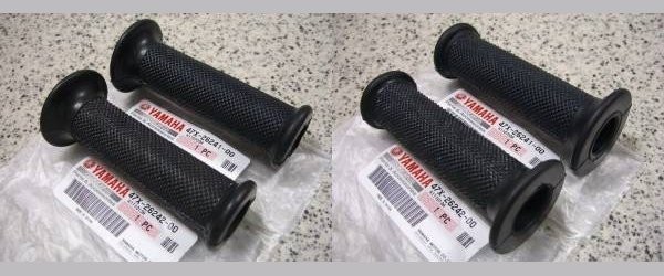 ★47X-26241-00/47X-26242-00 ４７ＸグリップＬＲセット ☆2/ 純正新品ヤマハグリップRZ125RZ250RZ350RZV500RTZR250R