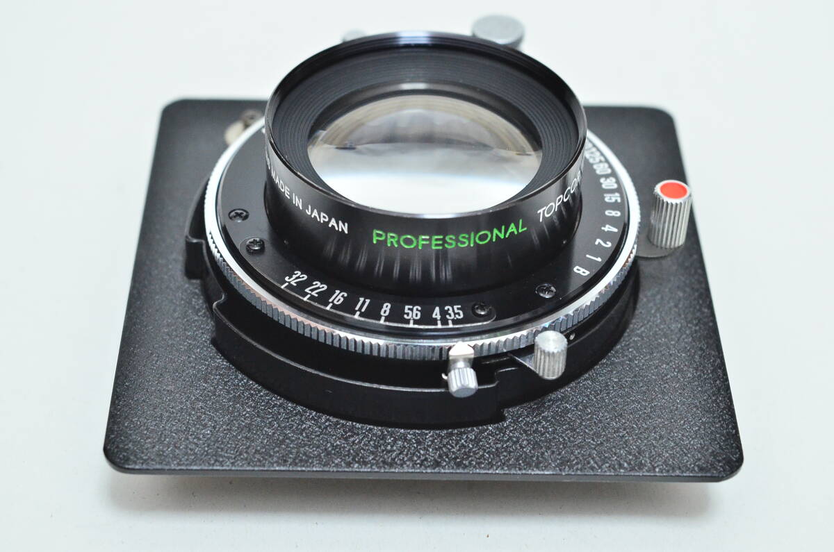 TOKYO KOGAKU PROFESSIONAL TOPCOR 105mm F3.5 SEIKO SLVシャッター HORSEMANボード