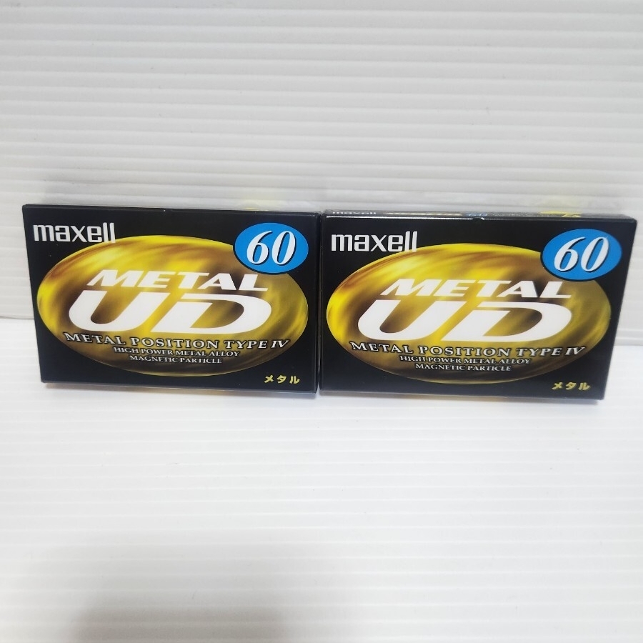 未開封品 maxell METAL UD 60 METAL PISITION TYRE Ⅳ 2本セット
