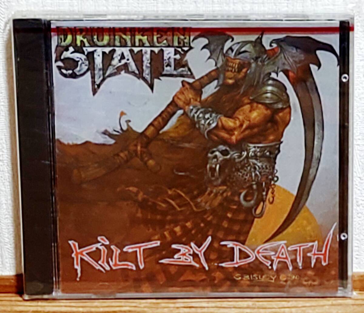 希少！未開封CD♪Drunken State/Kilt By Death★スラッシュメタル Thrash Metal スピードメタル