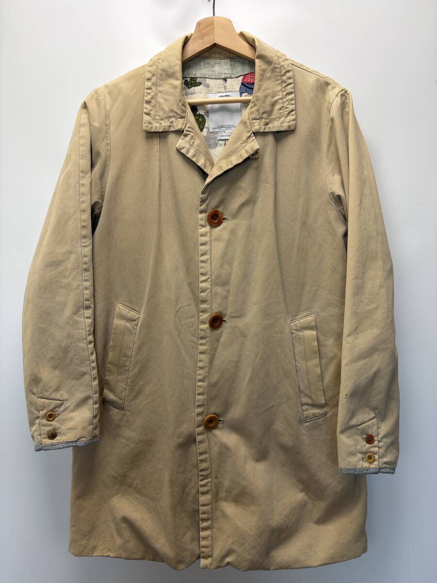 visvim MIES COAT コート ベージュ サイズ2 0114205013012