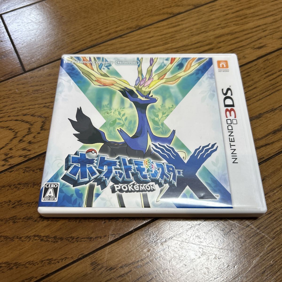 【3DS】 ポケットモンスター X 空箱　ソフトありません。