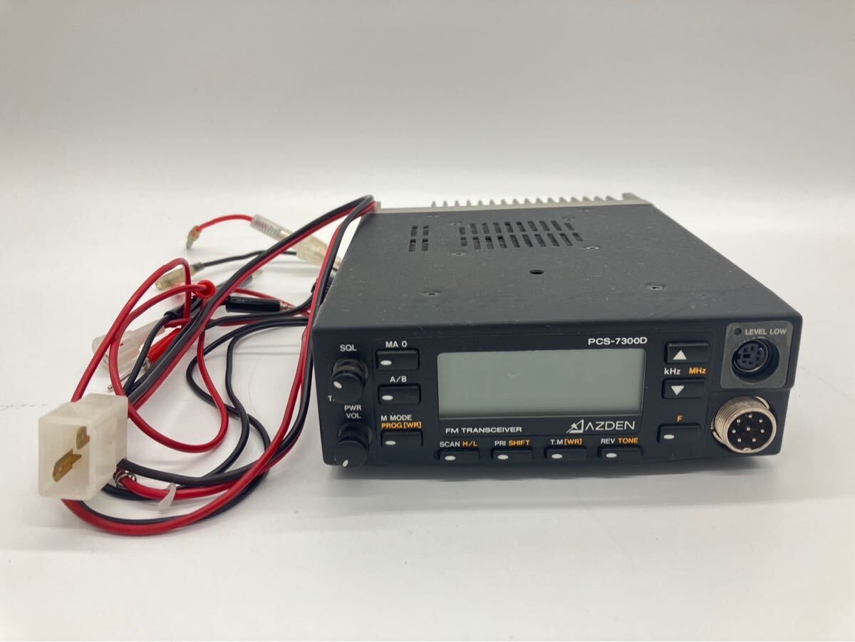 アツデン PCS-7300D FMトランシーバー AZDEN JAPAN PIEZO 211
