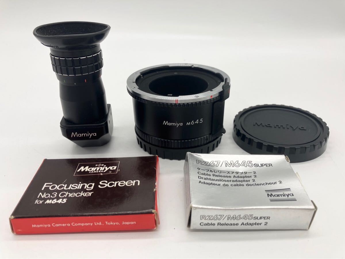 マミヤ M645 No.3 RZ67 アングルファインダーN MAMIYA 等 大量 まとめて 5点 214