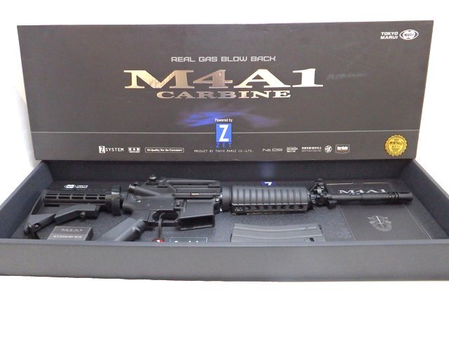 美品 MARUI 東京マルイ M4A1 CARBINE カービン エアガン ガスブローバッグ ライフル
