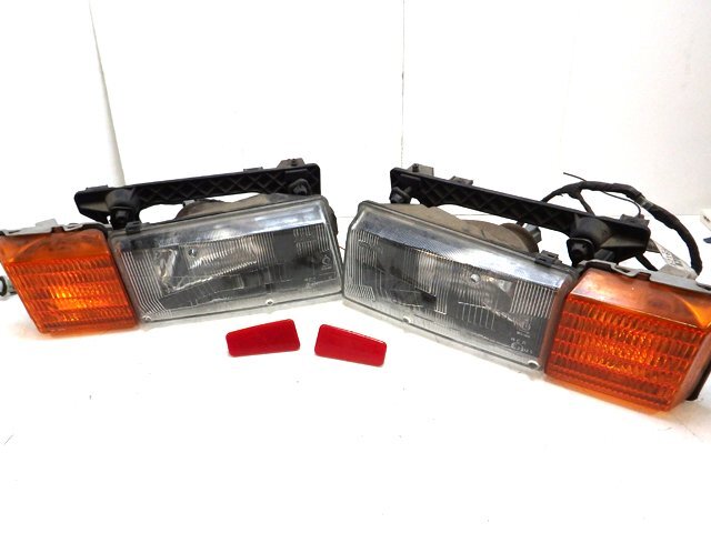 現状品/動作未確認 90s キャデラック セビル 左右ヘッドライト ハロゲン パーツ取り 部品取り 旧車 クラシック 90年代