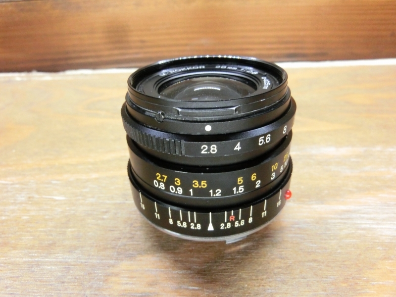 6058 ミノルタ MINOLTA M-ROKKOR 28mm 2.8 Mマウント 広角レンズ オールドレンズ