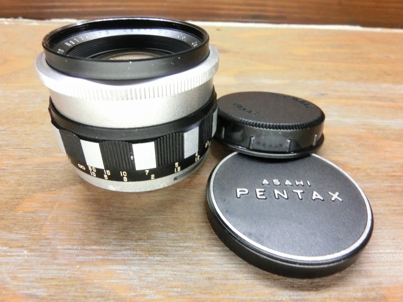6059 希少 Auto Takumar 55mm 1.8 ゼブラ柄 タクマー M42マウント オールドレンズ