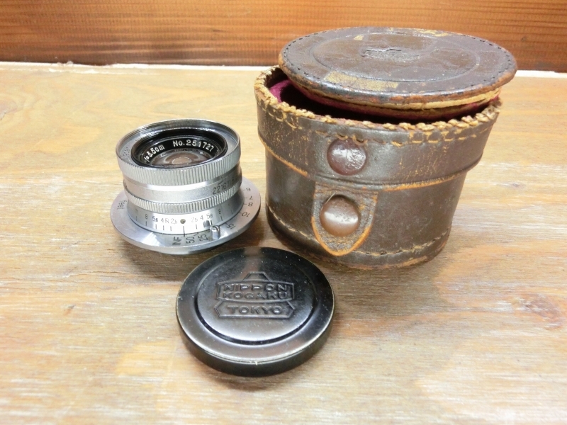 6076 ニコン Nikon W-NIKKOR C 3.5cm 2.5 Sマウント オールドレンズ