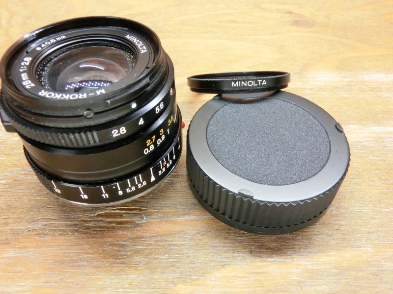 6078 ミノルタ MINOLTA M-ROKKOR 28mm 2.8 Mマウント 広角レンズ オールドレンズ