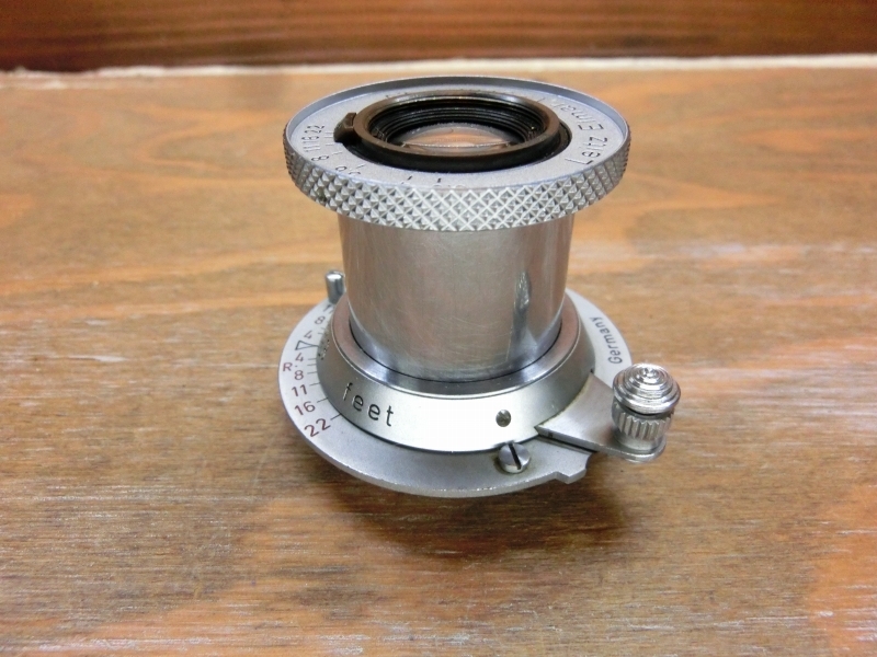 6081 Leica Leitz Elmar 赤エルマー 50mm 5cm 3.5 Lマウント L39 沈胴 red レッド