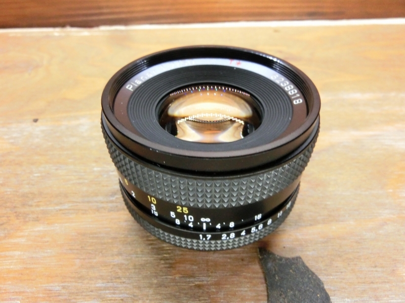 6090 Contax Planar 50mm 1.7 AEJ ヤシコン オールドレンズ 標準レンズ