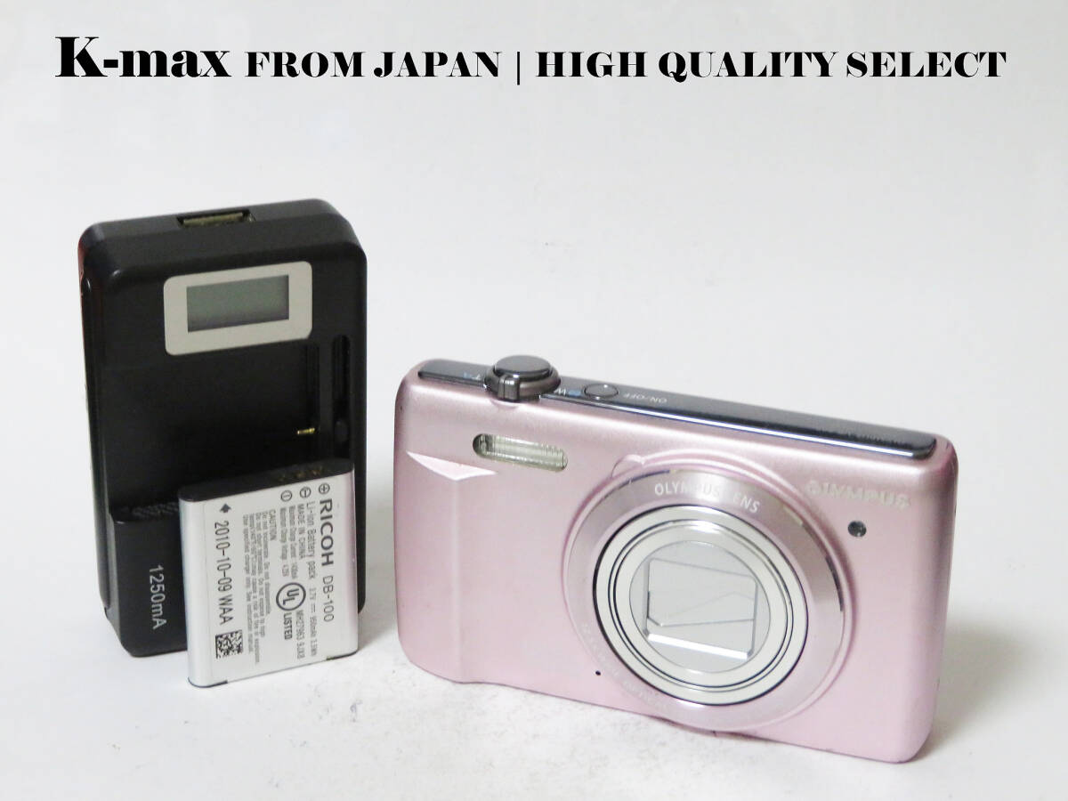 【極上美品】 Olympus VR-360 Pink 正常動作品 [Top Mint] Y2K CCD Sensor Classic #5003