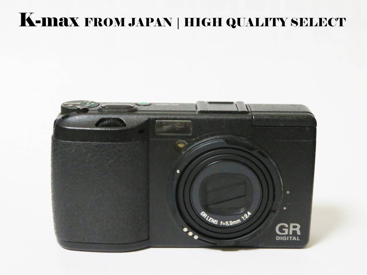 訳あり品 【極上美品】 Ricoh GR DIGITAL Black 正常動作品 [Top Mint] Y2K CCD Sensor Classic #5001