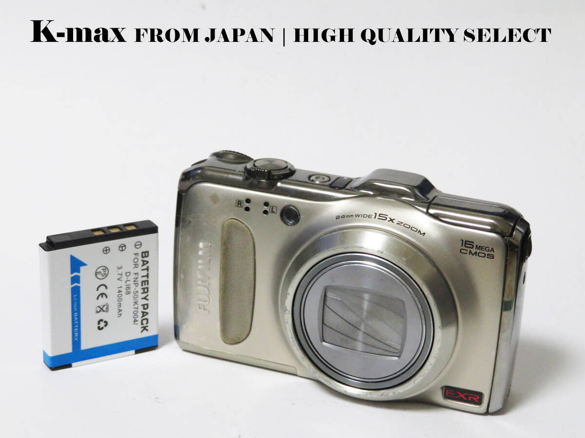 【極上美品】 Fujifilm FinePix F600EXR Champagne Gold 正常動作品 [Top Mint] Y2K CCD Sensor Classic #5011