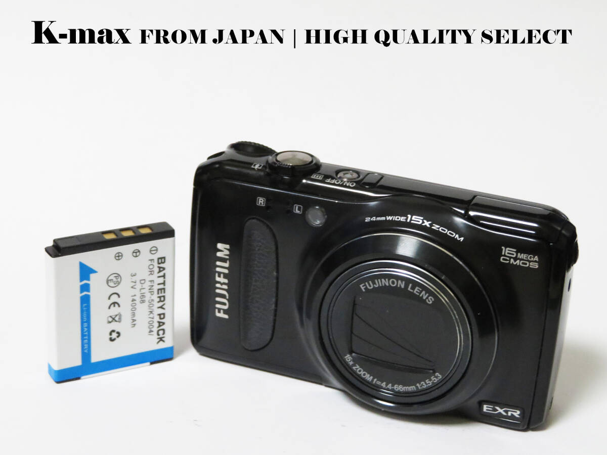 【極上美品】 Fujifilm FinePix F660EXR Black 正常動作品 [Top Mint] Y2K CCD Sensor Classic #5012