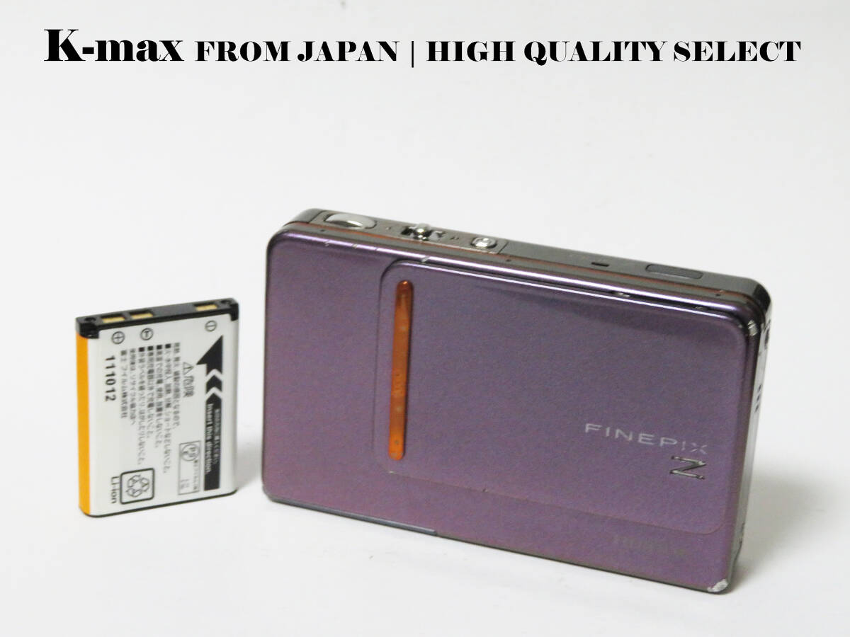 【極上美品】 Fujifilm FinePix Z300 Purple 正常動作品 [Top Mint] Y2K CCD Sensor Classic #5014