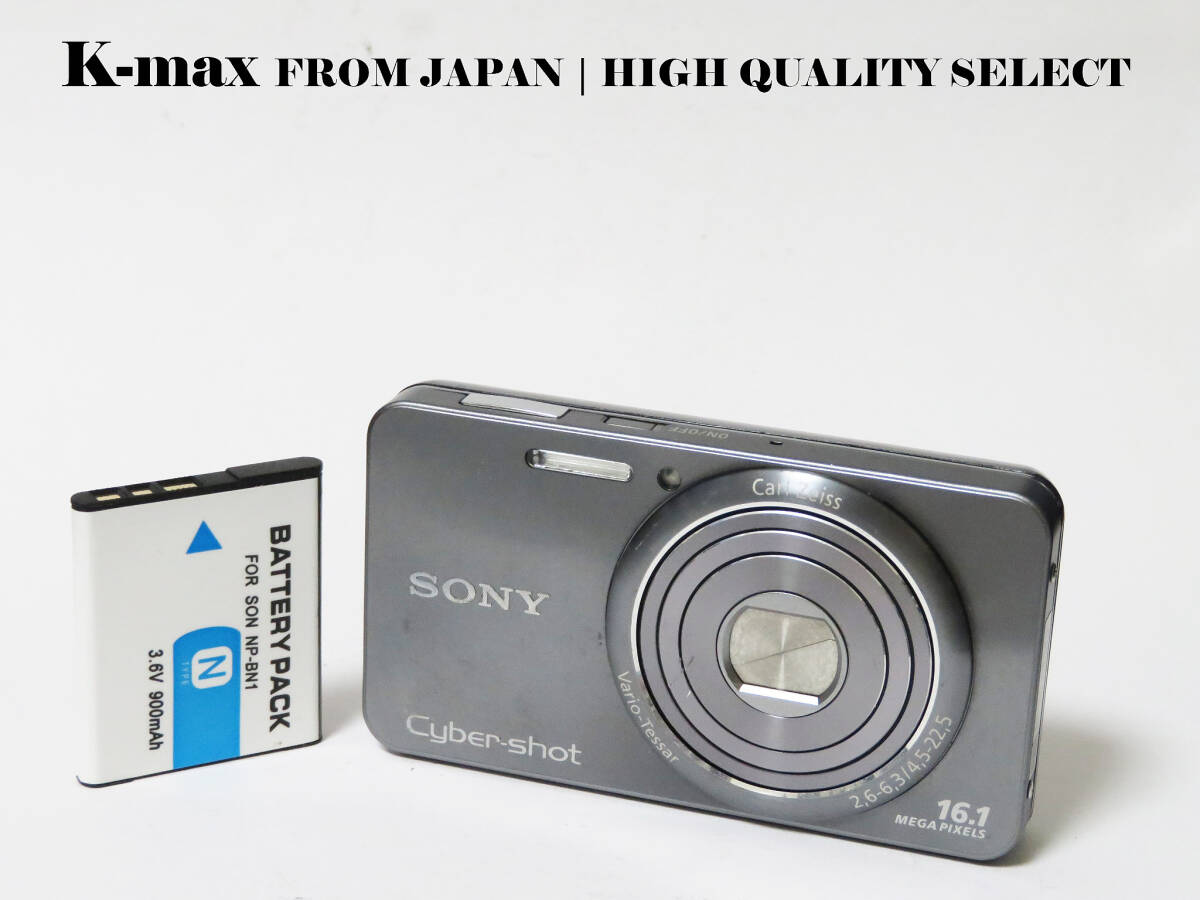 【極上美品】 Sony Cyber-shot DSC-W570 Gray 正常動作品 [Top Mint] Y2K CCD Sensor Classic #5017
