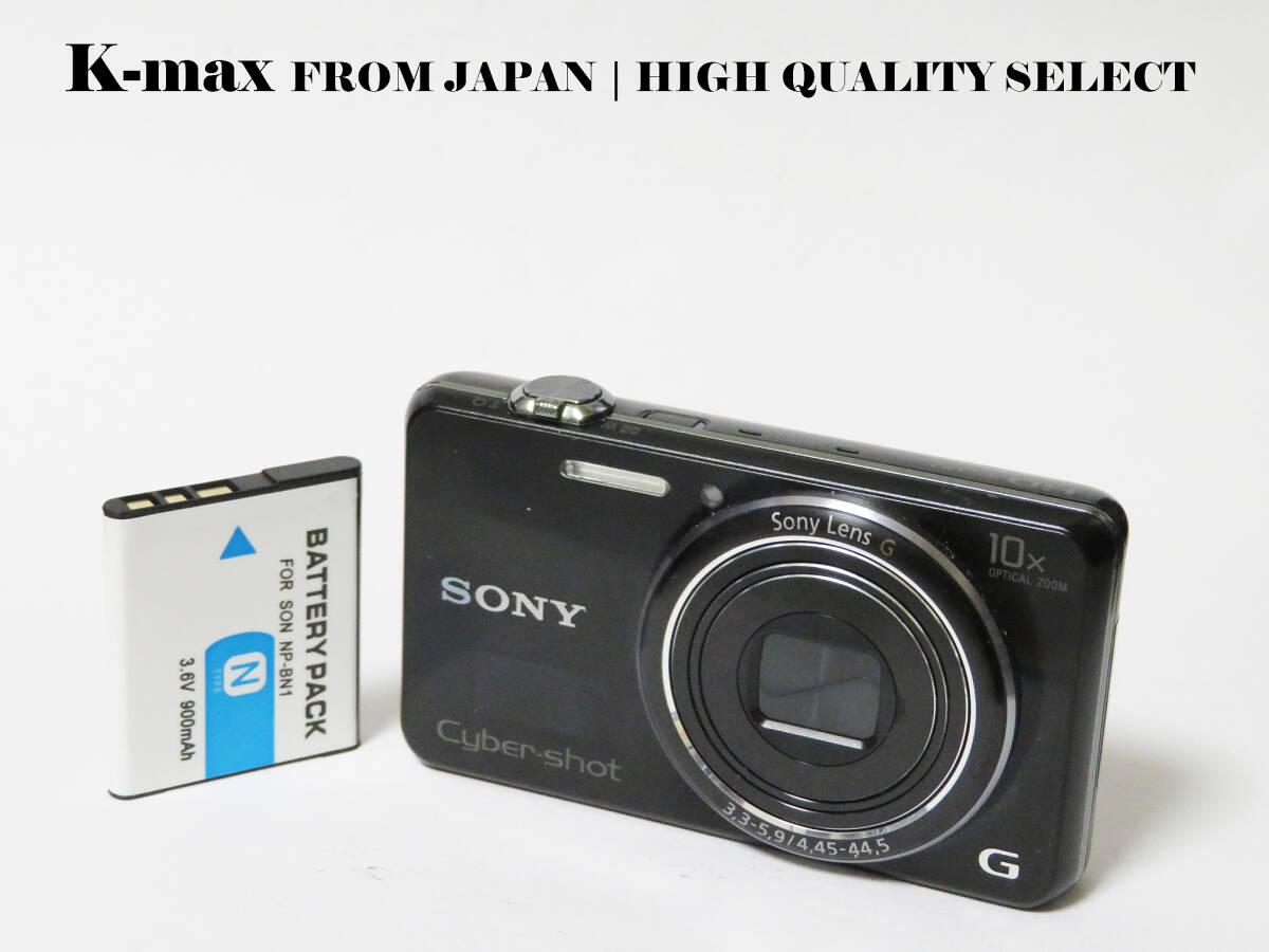 【極上美品】 Sony Cyber-shot DSC-WX100 Black 正常動作品 [Top Mint] Y2K CCD Sensor Classic #5018