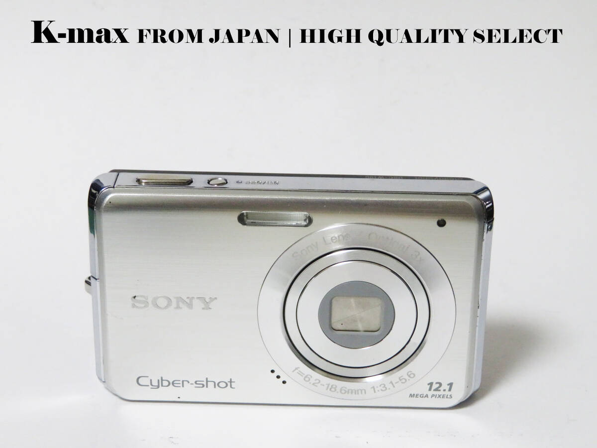 【極上美品】 Sony Cyber-shot DSC-W190 Silver 正常動作品 [Top Mint] Y2K CCD Sensor Classic #5019