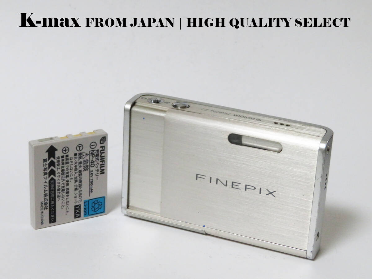 【極上美品】 Fujifilm FinePix Z2 Silver 正常動作品 [Top Mint] Y2K CCD Sensor Classic #5026