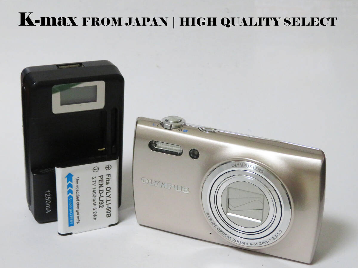 【極上美品】 OLYMPUS VH-515 8x光学ズーム デジタルカメラ 正常動作品 [Top Mint] Y2K Compact Digital Camera #5381