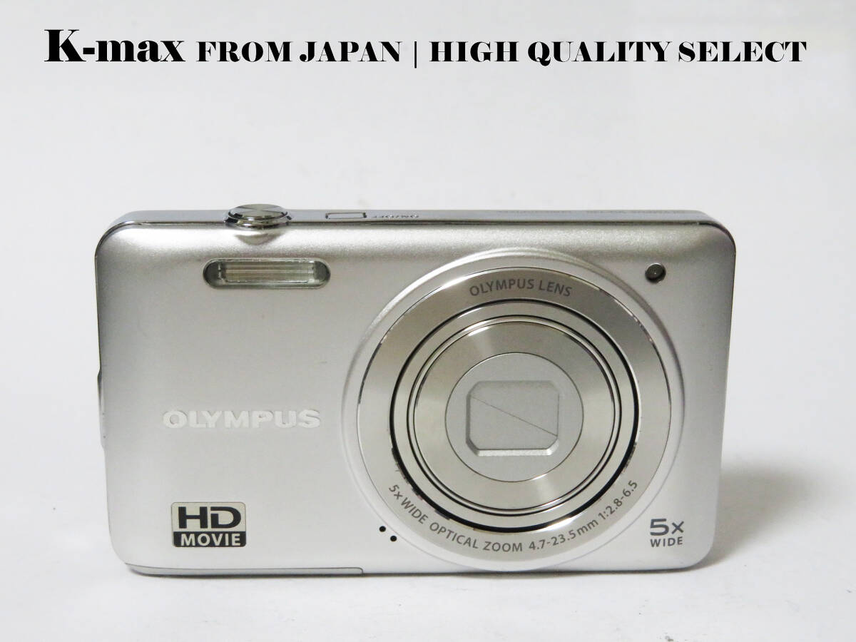 訳あり品【極上美品】 OLYMPUS VG-140 Silver 5x光学ズーム HDムービー 正常動作品 [Top Mint] Y2K Compact #5388